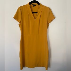 Mustard dress